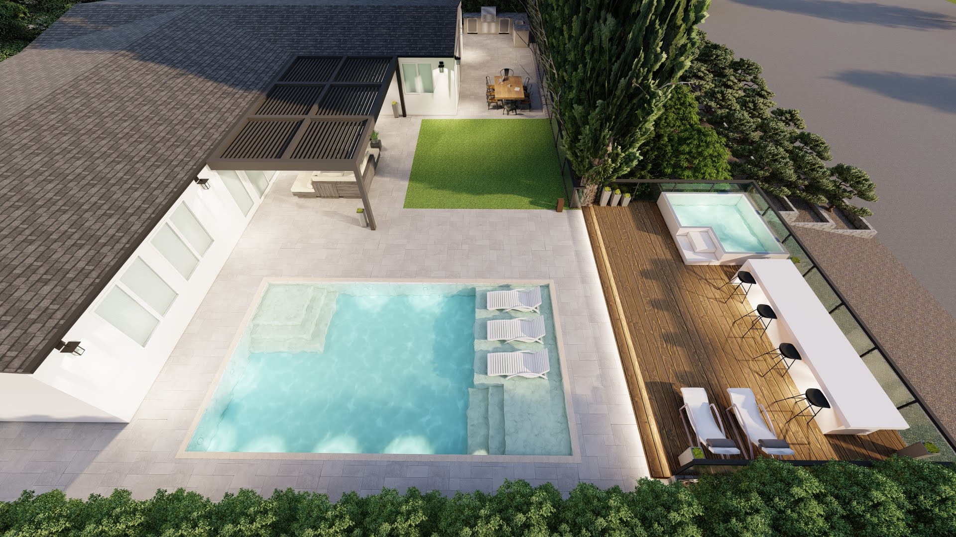 Backyard Design Woodland Hills, CA