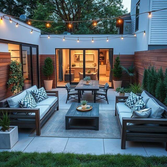 Modern Patio Lounge
