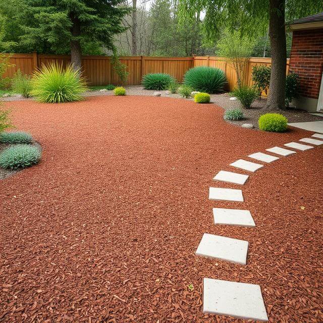 Mulched Garden Zone