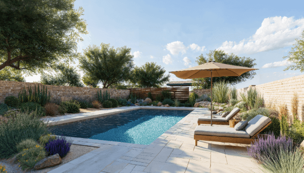 Backyard Ideas with No Grass