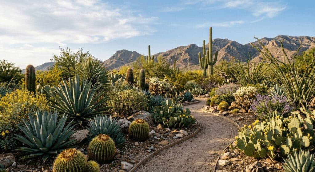 Desert Landscape Design: Native Desert Plant Garden