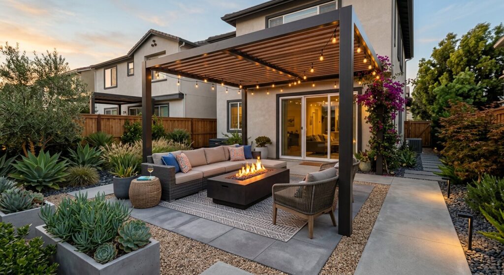 Irvine Outdoor Living Space