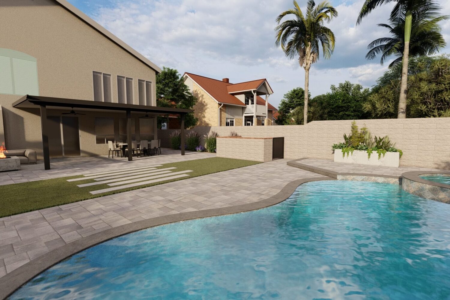 Backyard Design Orange CA
